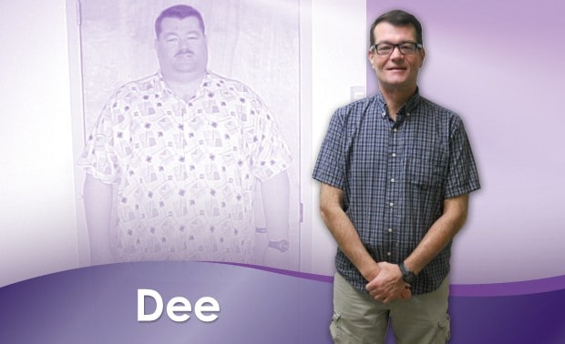 Before & After Weight Loss Dee