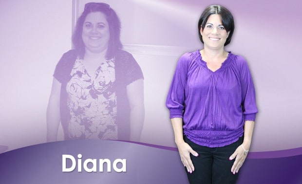 Before & After Weight Loss Diana
