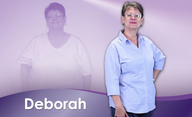 Before & After Weight Loss Deborah